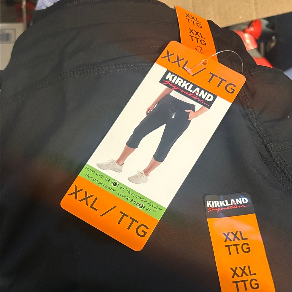 Kirkland Signature Black Track Pants